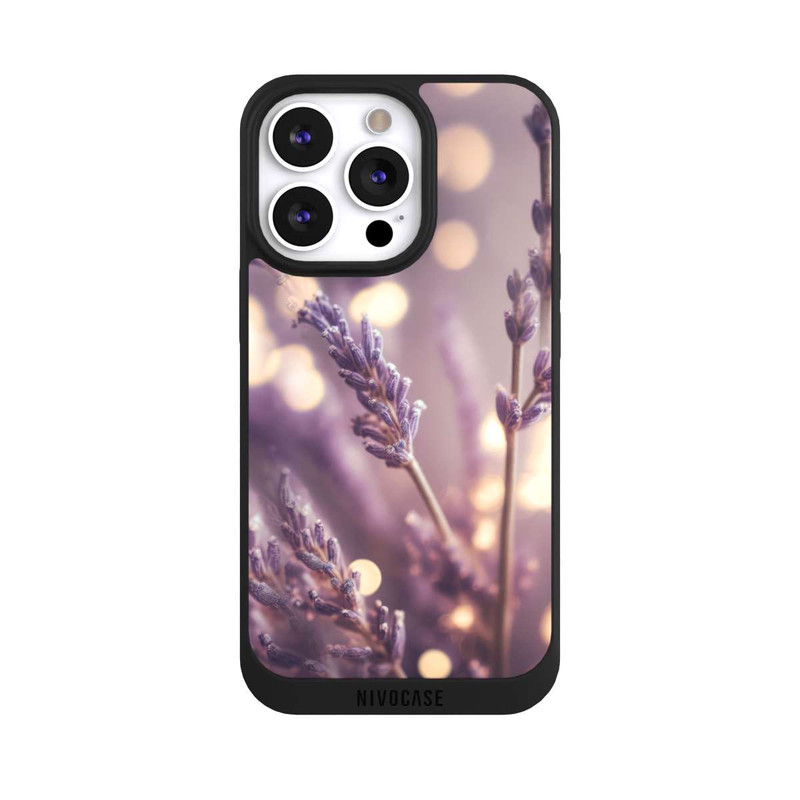 iPhone 13 Pro NIVOpure Lavender Close Up with AI
