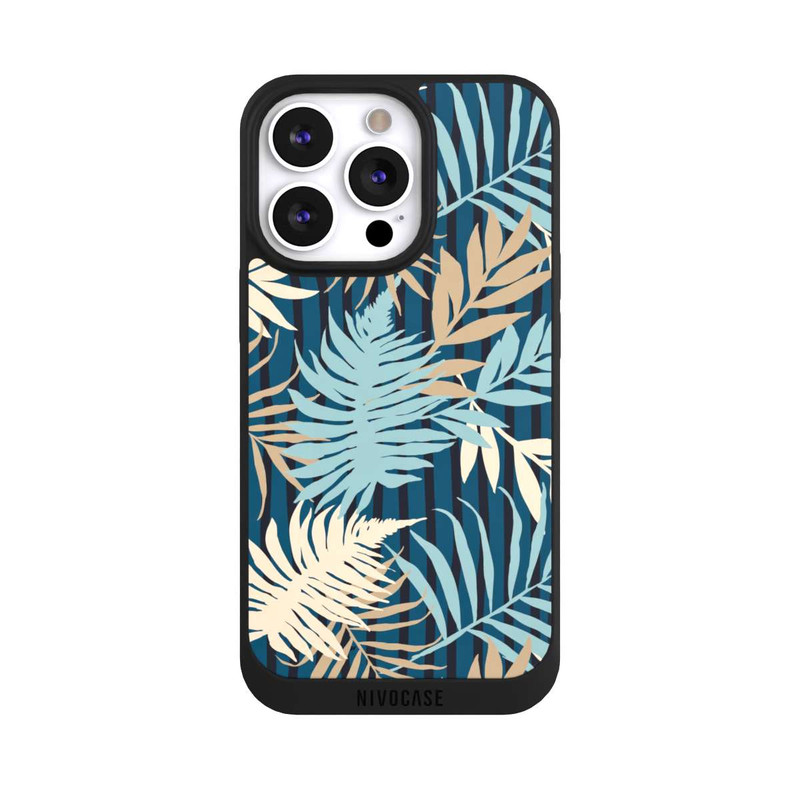 iPhone 13 Pro NIVOpure Palm Garden Beige Pattern