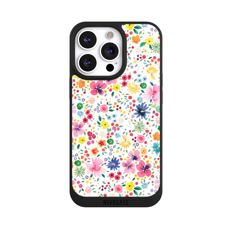 iPhone 13 Pro NIVOpure Millefleurs Pink Spring Garden