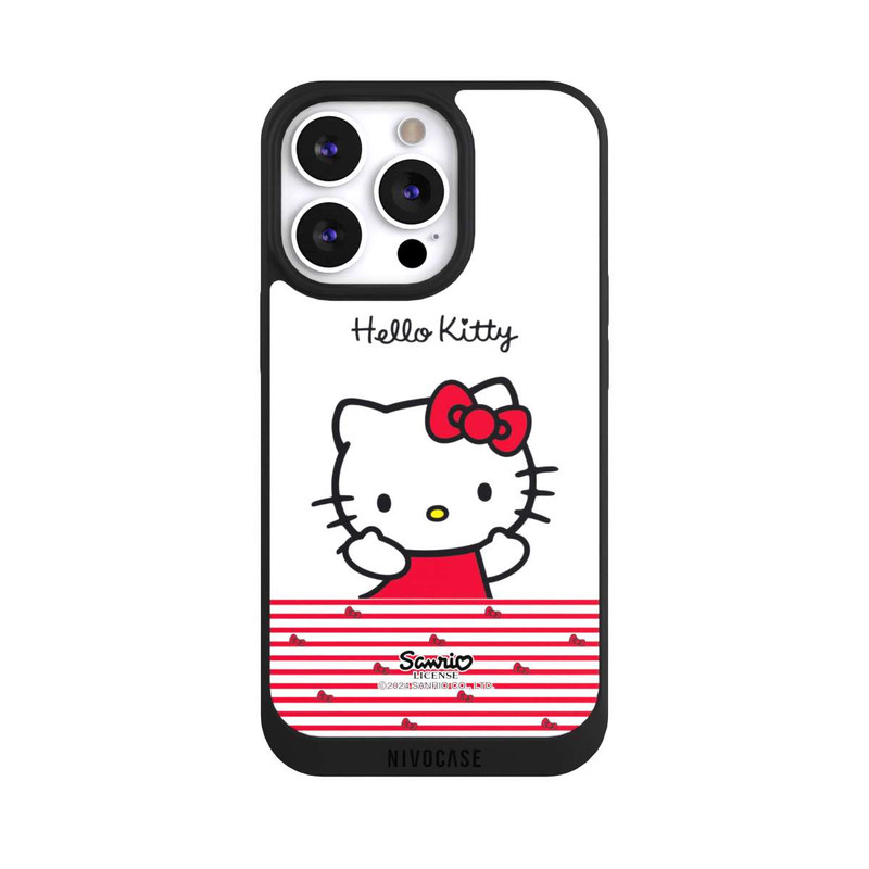 iPhone 13 Pro NIVOpure Hello Kitty Lines and Bows 