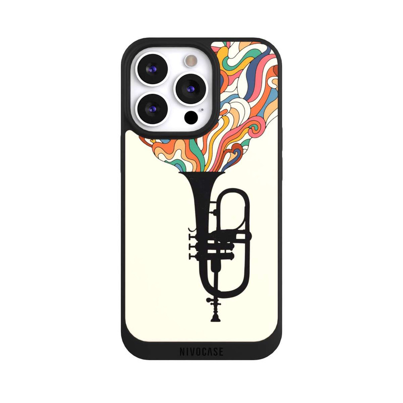 iPhone 13 Pro NIVOpure Flügelhorn Jazz bunt