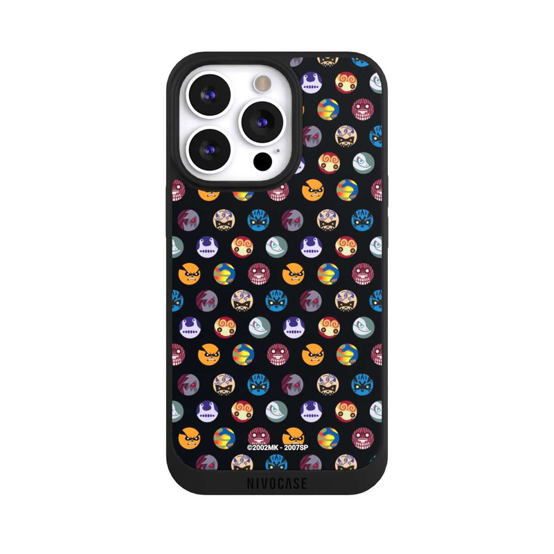 iPhone 13 Pro NIVOpure Bijuu Muster Schwarz