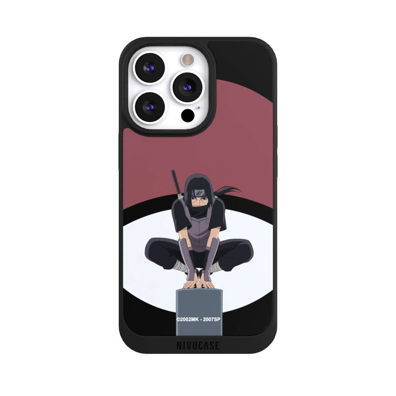 iPhone 13 Pro NIVOpure Itachi Uchiha Symbol schwarz