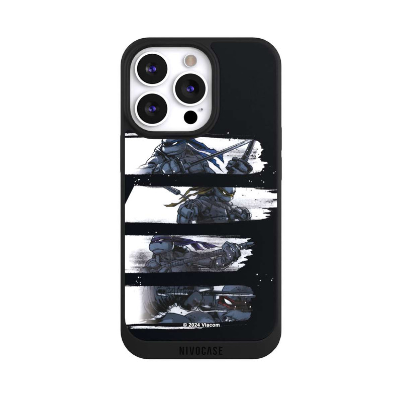 iPhone 13 Pro NIVOpure TMNT Schwarz und Weiß Scratch