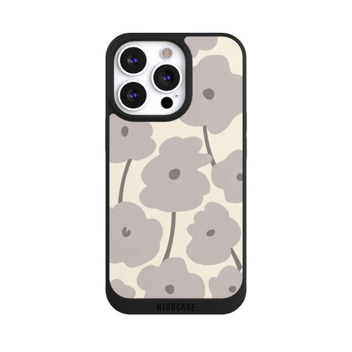 Apple iPhone 13 Pro NIVOpure Minimalistische Blumen Beige