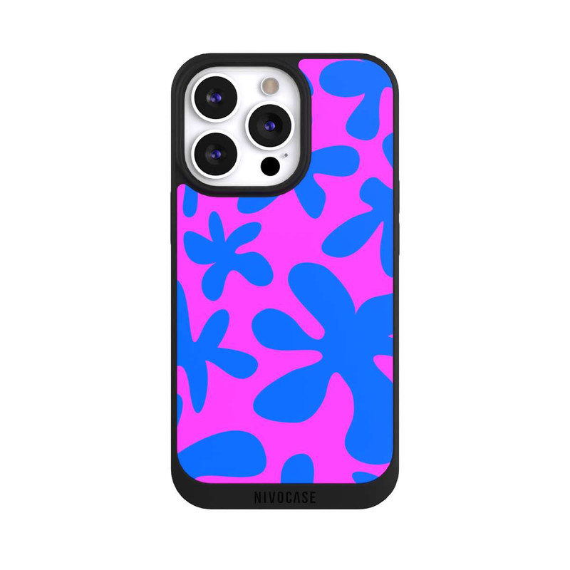 iPhone 13 Pro NIVOpure Dopamin Flowers Blue