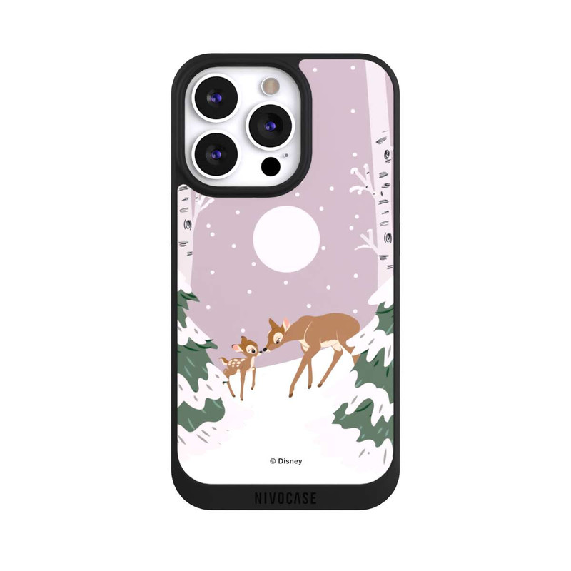 iPhone 13 Pro NIVOpure Bambi und Mutter Winterliebe