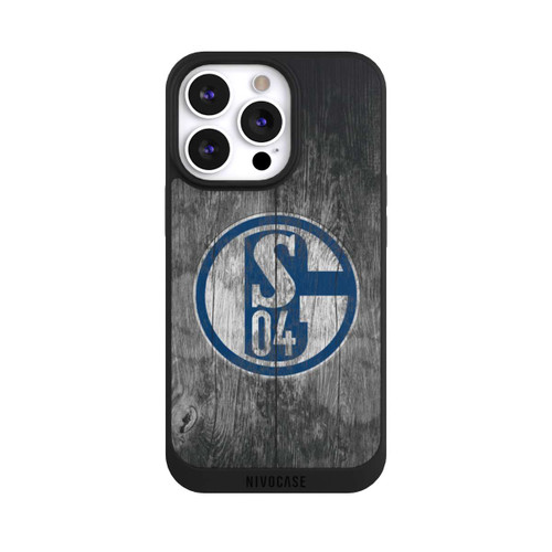Apple iPhone 13 Pro NIVOpure Schalke 04 Holz Look