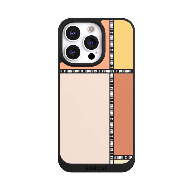 iPhone 13 Pro NIVOpure Bauhaus Squares-Pastel