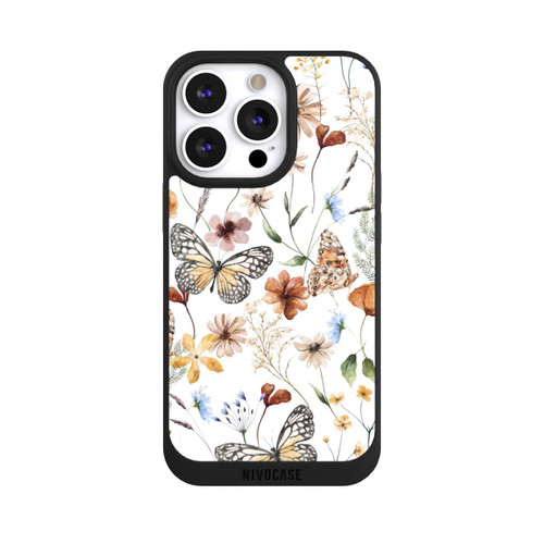 Apple iPhone 13 Pro NIVOpure Wildflowers and Butterflies Pattern