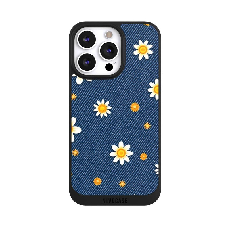 iPhone 13 Pro NIVOpure Jeans Flowers with AI