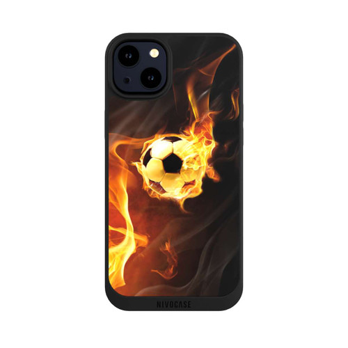 Apple iPhone 14 Plus NIVOpure Fußball in Flammen