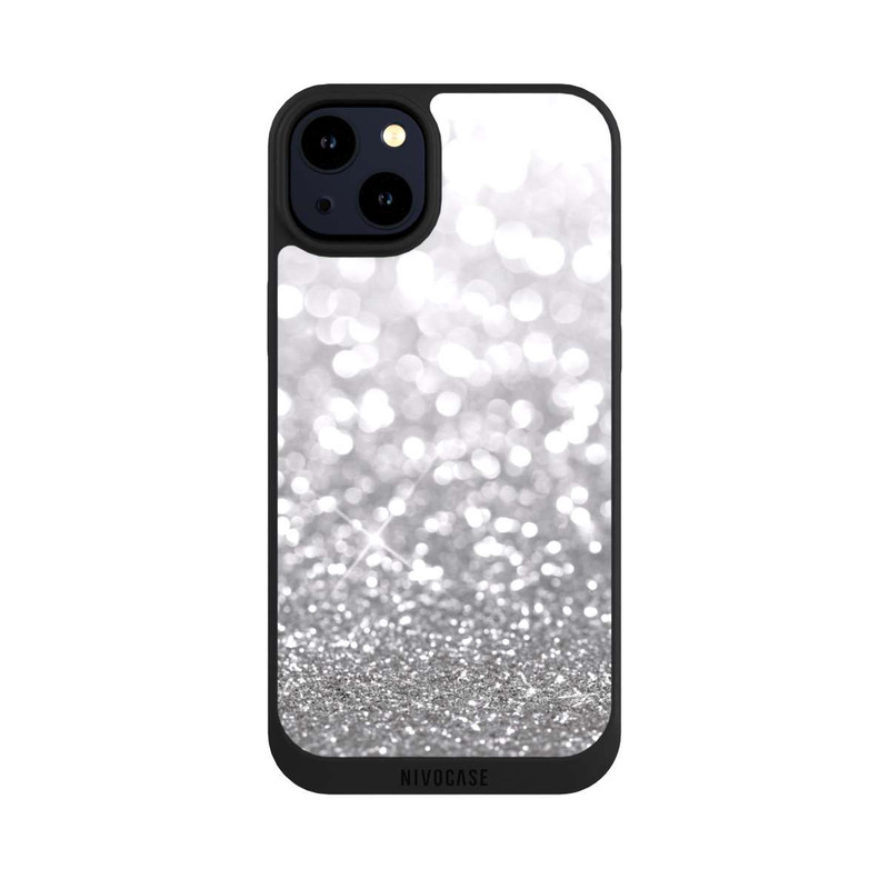 iPhone 14 Plus NIVOpure Silver Rain Look