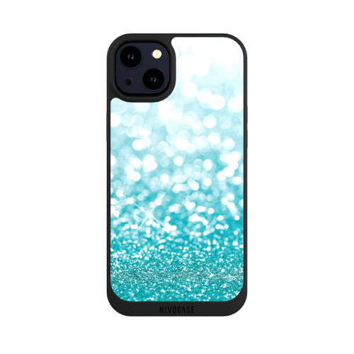 Apple iPhone 14 Plus NIVOpure Pluie de Paillettes Pétroles Look