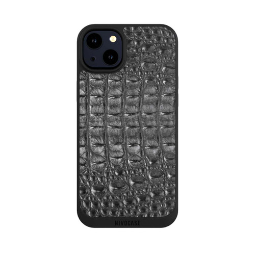 Apple iPhone 14 Plus NIVOpure Croco Noir