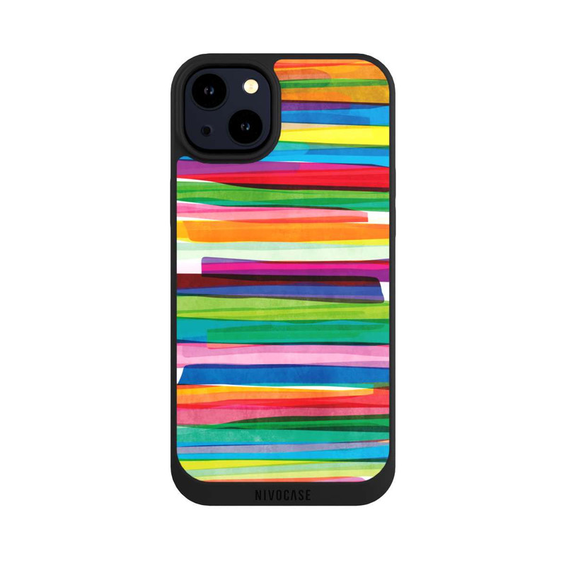 iPhone 14 Plus NIVOpure Bunte Streifen1