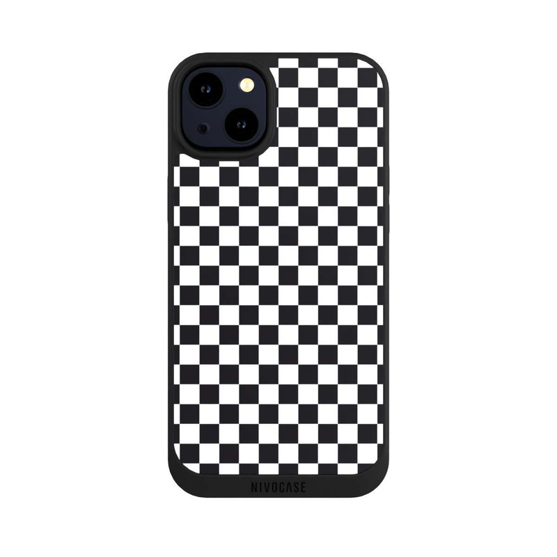 iPhone 14 Plus NIVOpure Ska  - schwarz & weiß