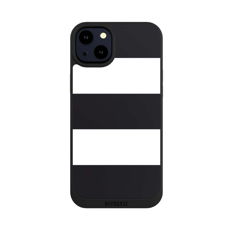 iPhone 14 Plus NIVOpure Stripes - Black & White
