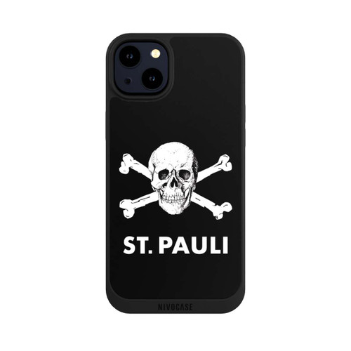 Apple iPhone 14 Plus NIVOpure FC St.Pauli WhiteSkull