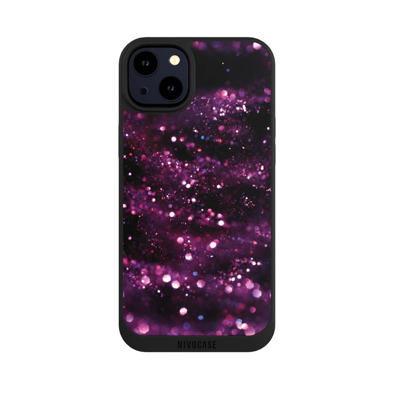 iPhone 14 Plus NIVOpure Lilac Sparkles Look