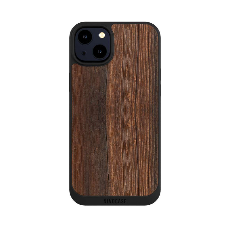 iPhone 14 Plus NIVOpure Walnut Wood Look