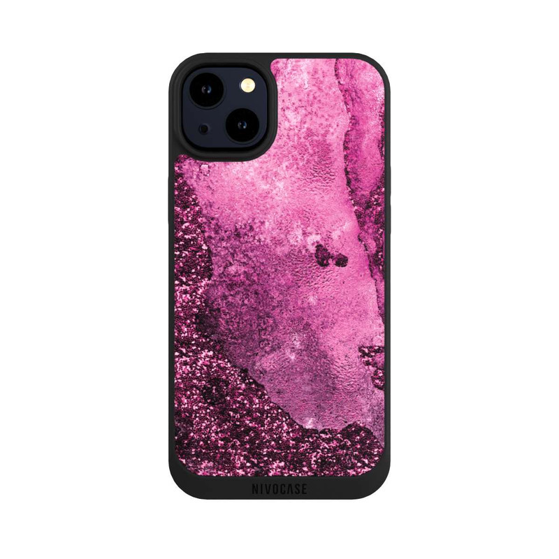 iPhone 14 Plus NIVOpure Pink Glitter Marble 2