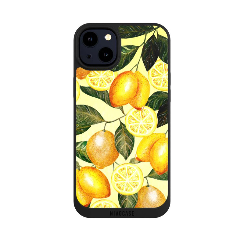 iPhone 14 Plus NIVOpure Yellow Summer with Lemons