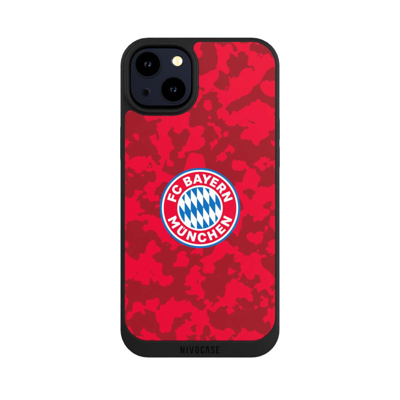 iPhone 14 Plus NIVOpure Camouflage Muster FCB