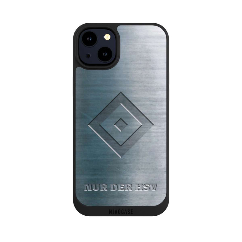 iPhone 14 Plus NIVOpure Nur der HSV Metalllook