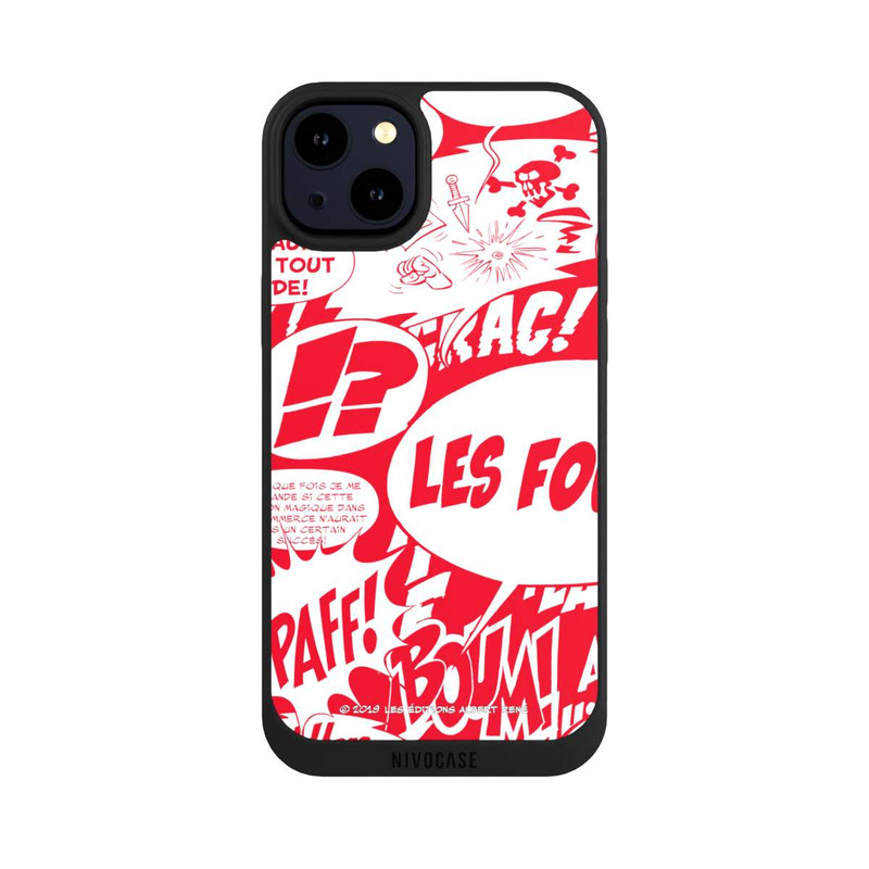iPhone 14 Plus NIVOpure Bulles BD Astérix Rouge