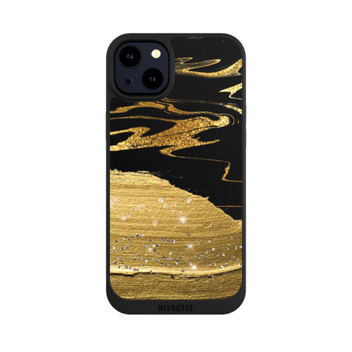 Apple iPhone 14 Plus NIVOpure Marble Golden Look Veins