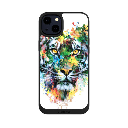 Apple iPhone 14 Plus NIVOpure Tiger Watercolor
