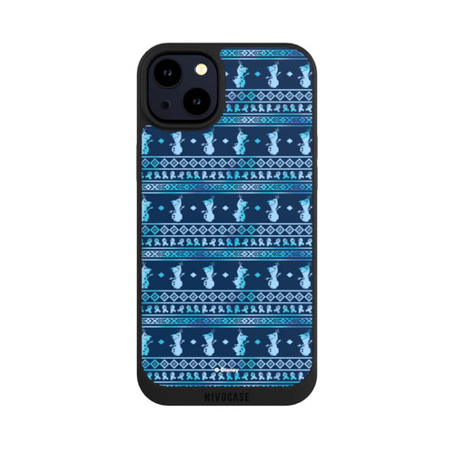 Apple iPhone 14 Plus NIVOpure Olaf Pattern Blue