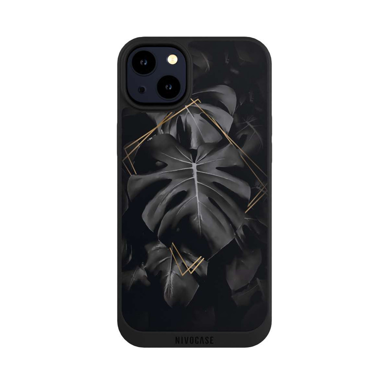 iPhone 14 Plus NIVOpure Schwarze Blätter