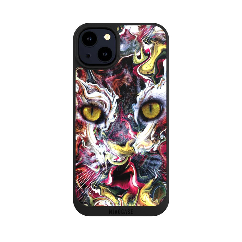 iPhone 14 Plus NIVOpure Cat Abstract