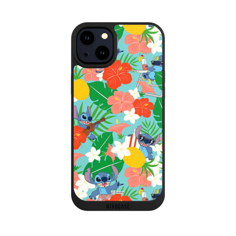 iPhone 14 Plus NIVOpure Stitch Hawaiian Pattern