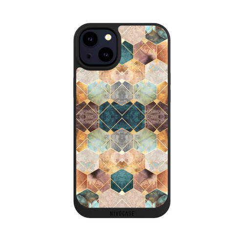 Apple iPhone 14 Plus NIVOpure Natural Hexagons And Diamonds