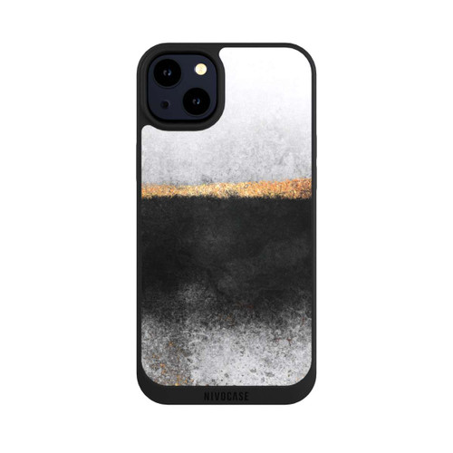 Apple iPhone 14 Plus NIVOpure Soot and Gold Print