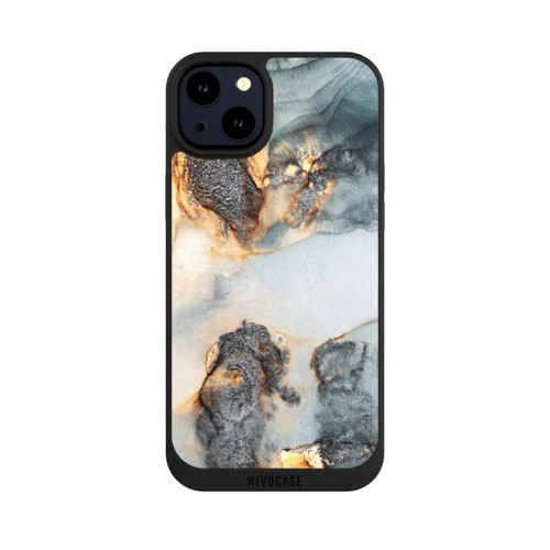 Apple iPhone 14 Plus NIVOpure Tidal Waves Gold Print