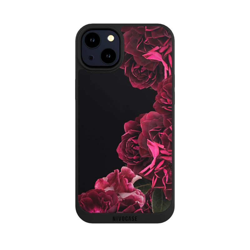 iPhone 14 Plus NIVOpure Vintage Roses on Black