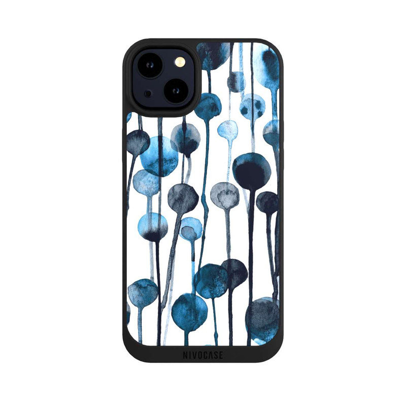 iPhone 14 Plus NIVOpure Dripping Dots Blue