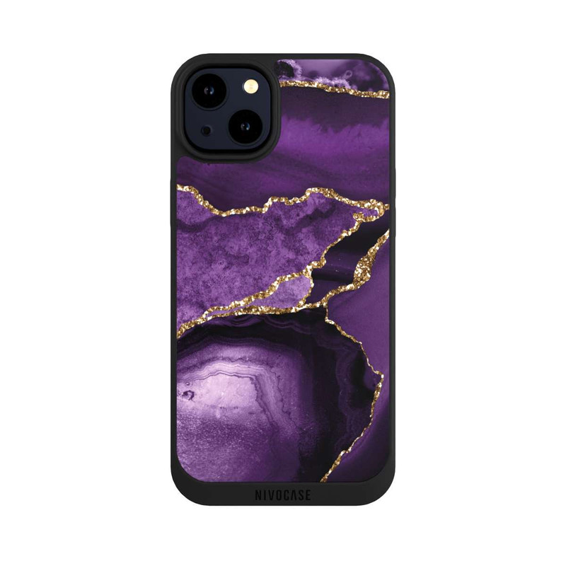iPhone 14 Plus NIVOpure Marble Violet Landscape