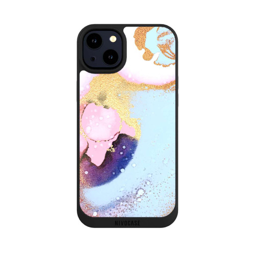 Apple iPhone 14 Plus NIVOpure Pastel Glamour Ink Texture