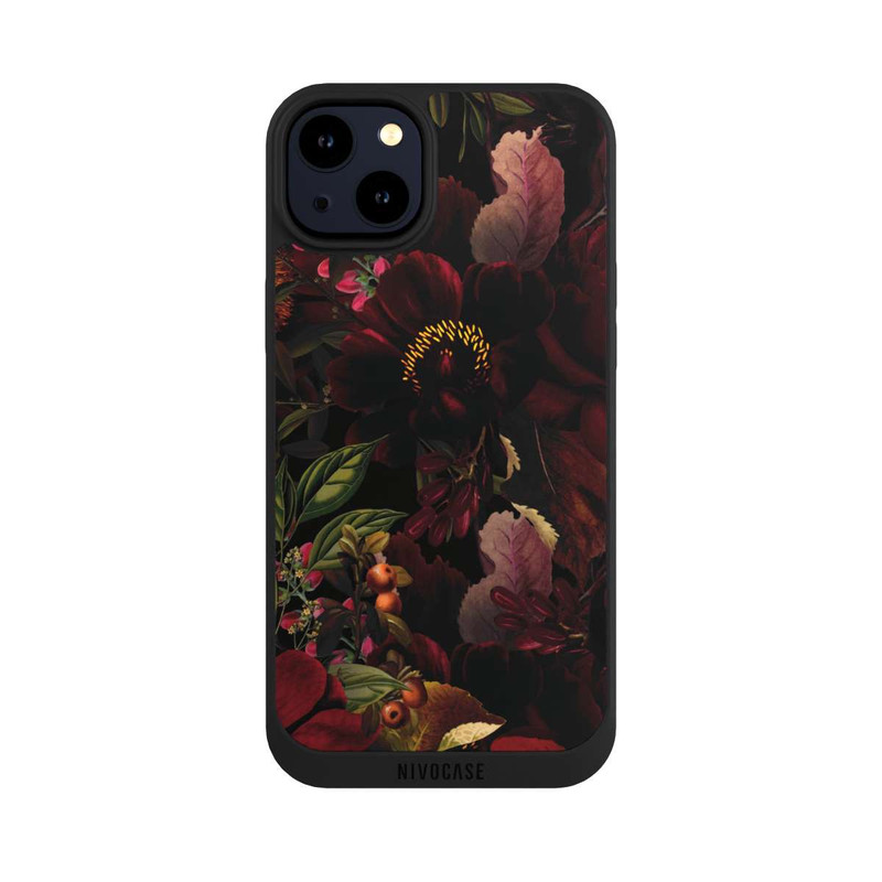 iPhone 14 Plus NIVOpure Dunkle Blumenwiese