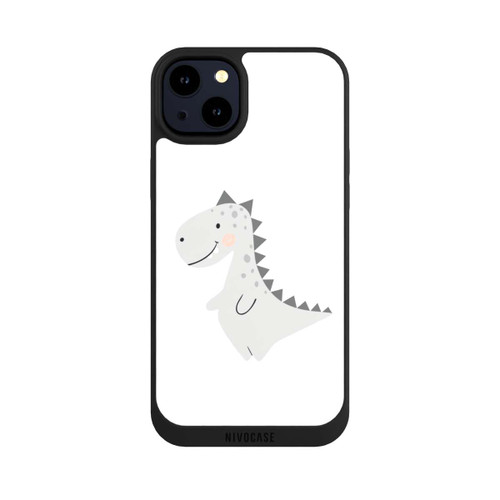 Apple iPhone 14 Plus NIVOpure Grauer Dino
