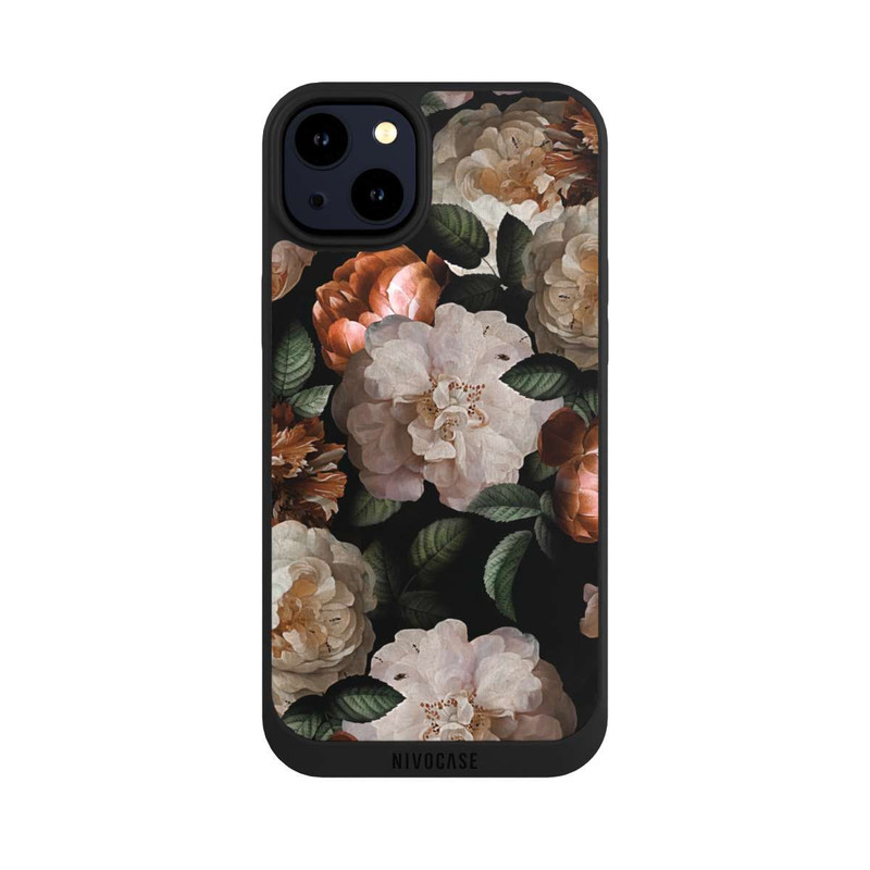 iPhone 14 Plus NIVOpure Tapete mit Kupferrosen