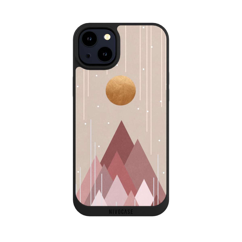 iPhone 14 Plus NIVOpure Sun & Mountains Coral Pink