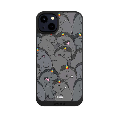 Apple iPhone 14 Plus NIVOpure Grummeleinhorn Allover