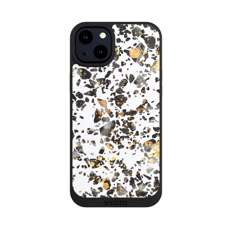 iPhone 14 Plus NIVOpure Gold Speckled Terrazzo