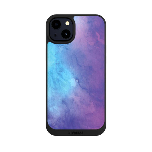 Apple iPhone 14 Plus NIVOpure Watercolour Blue Pink Fade